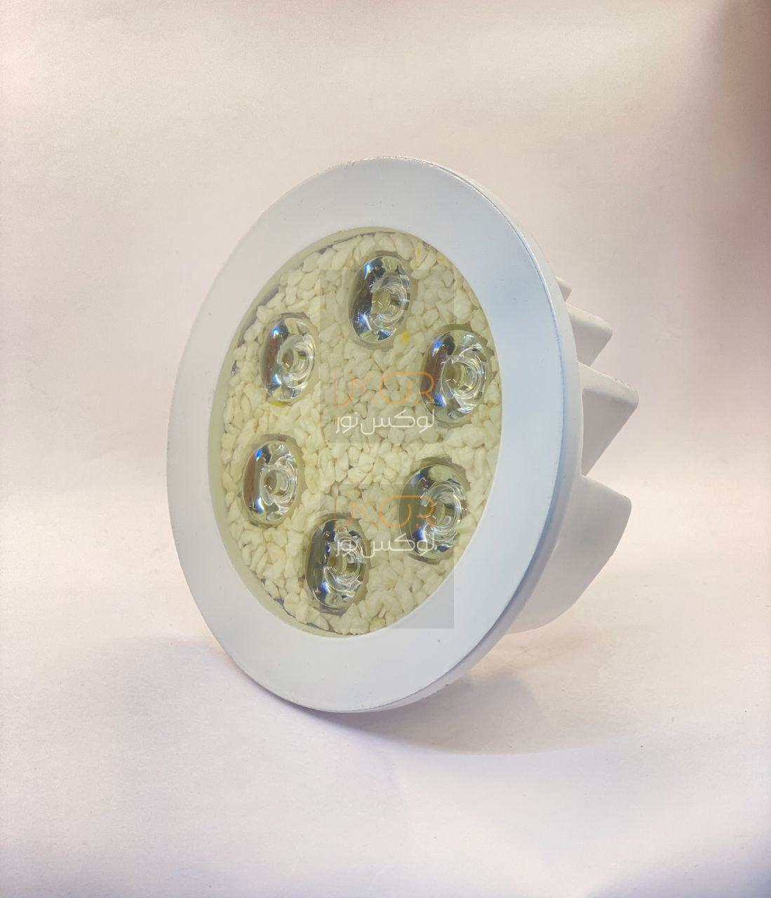 چراغ استخری 6 وات غلاف دار